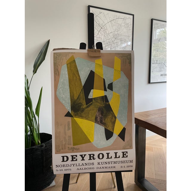 Jean Deyrolle (1911-1967), Exibition Poster From Nordjyllands Kunstmuseum, Printed in Denmark For Sale - Image 6 of 6