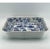 Mid 20th Century Zwiebelmuster "Blue Onion" 9-Inch Square Blue and White Vegetable Bowl Vintage For Sale - Image 5 of 17