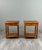 20th Century Wooden Bedside Tables, Set of 2 For Sale - Image 9 of 9