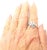 Silver Cartier Diamond White Gold Diamant Leger De Ring, Size 7.5 For Sale - Image 8 of 9