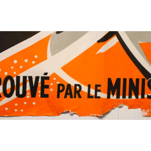 1940s 1949 Original French Advertising Poster, "Belorange" For Sale - Image 5 of 5