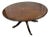 Early 20th Century Mahogany Regency 54" or 78" Round Dining Table For Sale