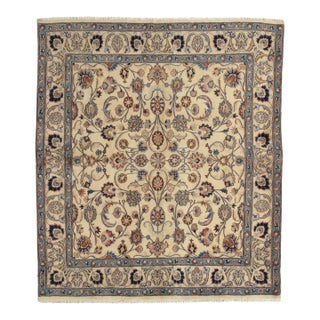 Antique Persian Mashad Rug 7'0" X 8'0" For Sale