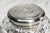 Traditional Brilliant Antique Cut Crystal Powder Jar Sterling Silver Lid Edwardian Vanity Jewelry Box Luxury Home Decor For Sale - Image 3 of 15