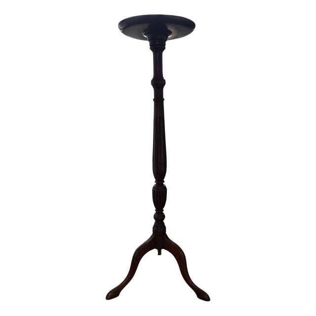 Antique Georgian Mahogany Torchère Stand, 1900 For Sale