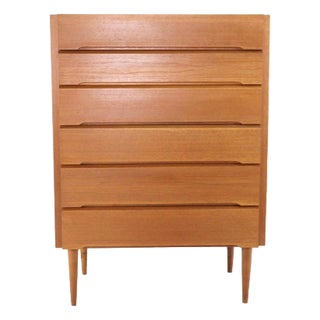 Large Danish Chest of Drawers For Sale