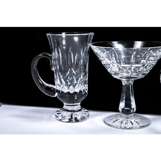 Extensive Collection of Waterford Kylemore Crystal Drinkware For Sale - Image 16 of 18