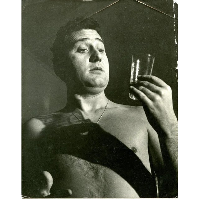 One Hundred Years of Alberto Sordi # 1 is a vintage photographic print on single-coated paper. Original print from mid...