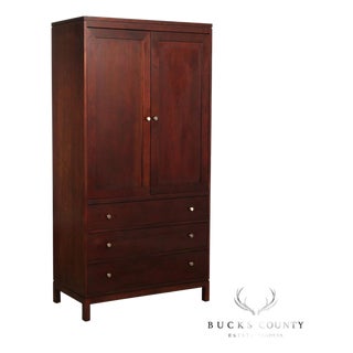 Stickley Metropolitan Collection Cherry Door Chest For Sale