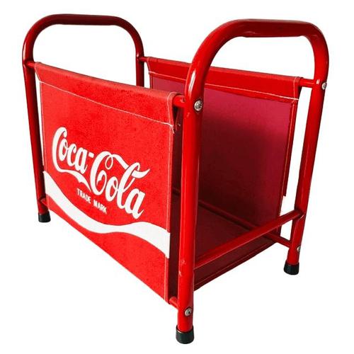 Vintage Coca-Cola Magazine Rack Collectors Item, 1980s For Sale - Image 4 of 8