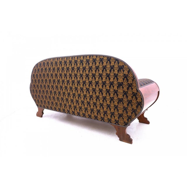 Antique Biedermeier Living Room Set, 1870s, Set of 3 For Sale - Image 9 of 12