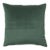 The House of Scalamandré Torino Velvet Pillow, Evergreen For Sale