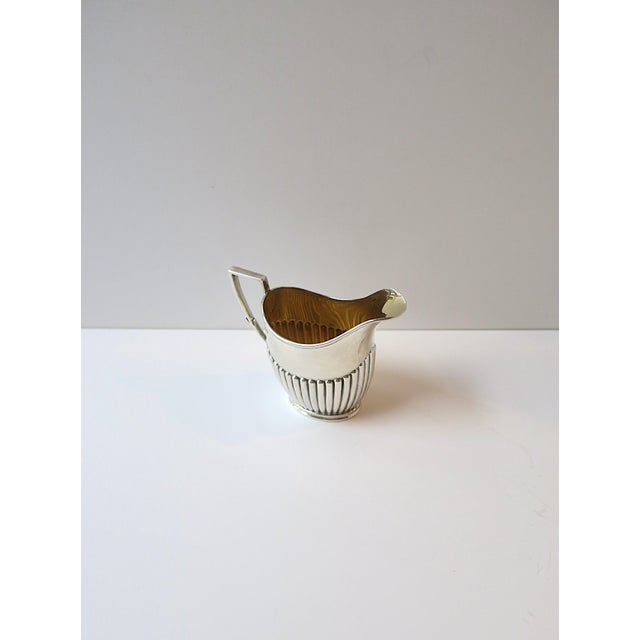 Sterling Silver Coffee Creamer Pitcher Edwardian Neoclassical English, Early-20th C For Sale - Image 10 of 16