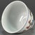 White Late 20th Century Chinese Famille Rose Porcelain Tea Cup With Bird & Floral Motif For Sale - Image 8 of 9