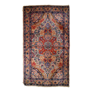 1910s, Handmade Antique Persian Kerman Rug 3.1' X 5.4'