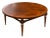 Round Mid-Century Modern Coffee Table by Lane Furniture Company, 1957 For Sale