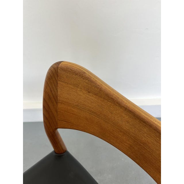 Model 71 Dining Chairs in Teak by Niels O Møller for J.L. Møllers, 1950s, Set of 6 For Sale - Image 11 of 18