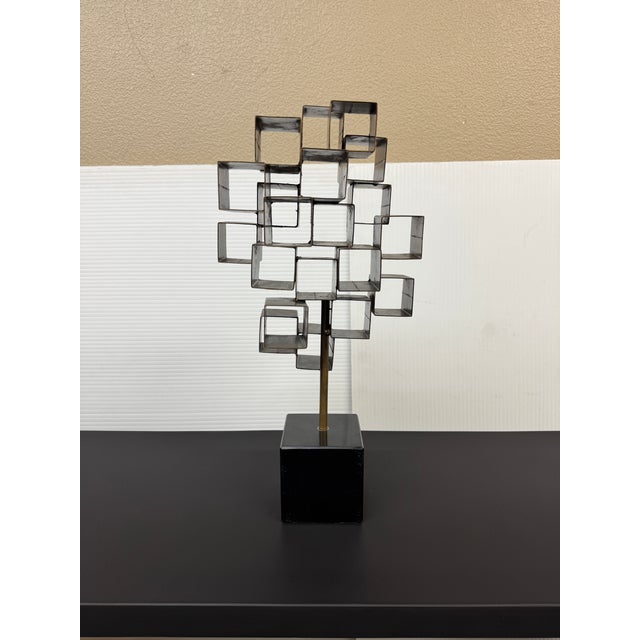 Brutalist Arteriors Home Edan Brutalist Sculpture For Sale - Image 3 of 12
