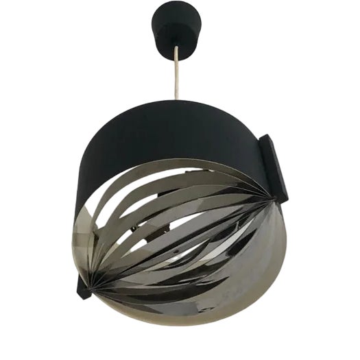 Space Age Kinetik Ceiling Lamp attributed to Parscot, France, 1970s For Sale