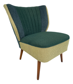Vintage Lounge Chair in Fabric, 1950s
