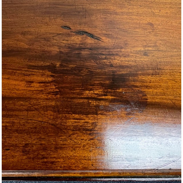 Antique 18th Century Mahogany Queen Anne Drop Leaf Dining Table Circa 1760 For Sale - Image 10 of 10