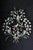 Antique Painted Wrought Iron Wall Candleholders with Lily of the Valley, Set of 2 For Sale - Image 3 of 18
