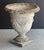 English Garden Stone Urn or Planter Pot With Garland Motif For Sale - Image 9 of 13