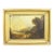 Oil on Canvas Landscape Painting With Original Gilt Wood Frame 19thC For Sale