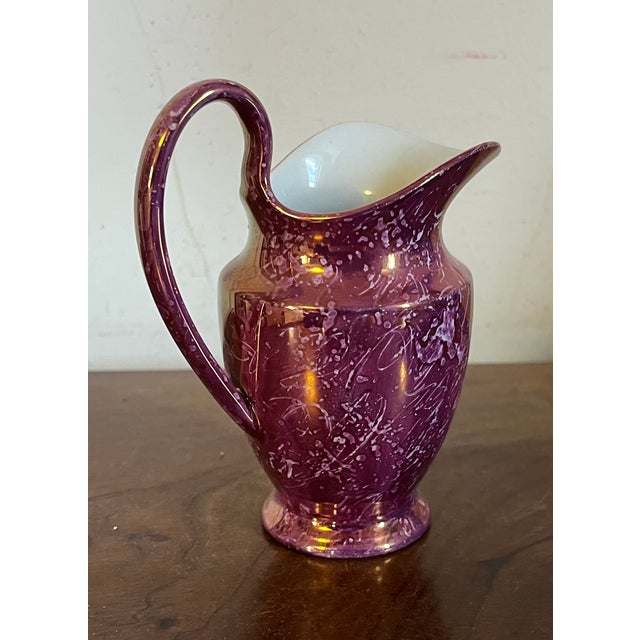 Antique 19th Century English Regency Wedgwood Pink Luster Cream Jug For Sale In New York - Image 6 of 8