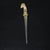 INDIA, Rajasthan. Khanjar, Mughal Dynasty (1526-1857). The hilt is made of honey-colored agate speckled with brown, carved...