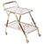 Brass and Walnut Bar Cart by Cesare Lacca, Italy, 1950s For Sale - Image 14 of 14