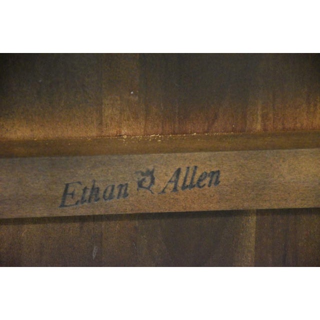 Mid 20th Century Solid Cherry Dining Table by Ethan Allen For Sale - Image 13 of 13