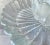 Circa 1970 Pilgrim Glass Handblown Textured “Ice” Petals Crudité Platter Set – A Pair For Sale - Image 12 of 13
