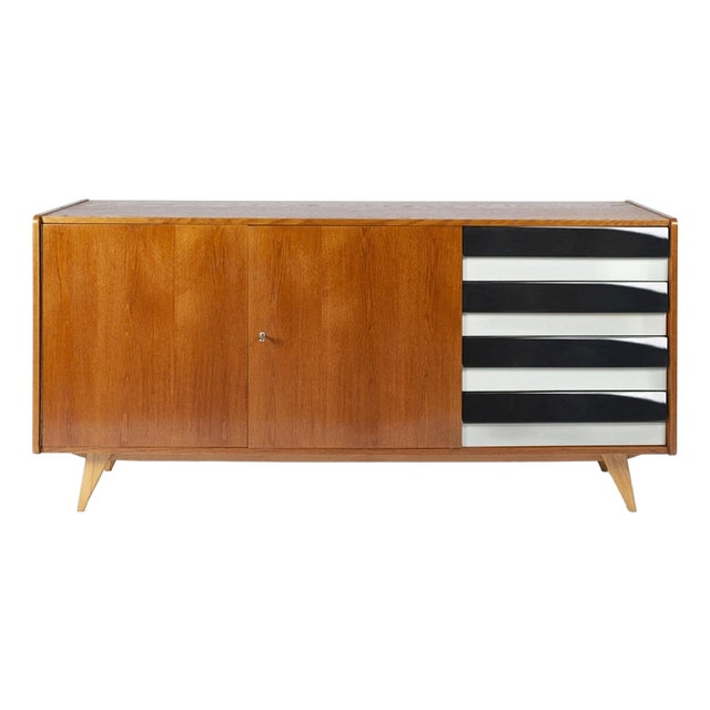 U-460 Sideboard by Jiří Jiroutek for Interier Praha, 1970s For Sale