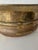 Traditional Large Vintage Hammered Brass Planter With Rope Detail For Sale - Image 3 of 6