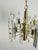 Mid-Century 6-Light Brass and Crystal Chandelier attributed to Sciolari, 1960s For Sale - Image 10 of 15