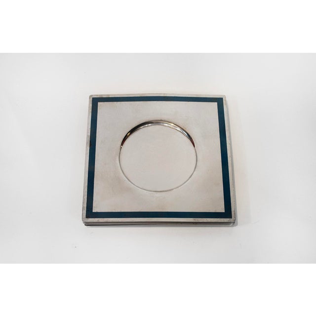 Vintage Italia Steel Tray from Sambonet, 1970s For Sale - Image 6 of 6