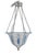 This unique vintage Chinoiserie metal chandelier perfectly blends Eastern classical charm with European classical lighting...