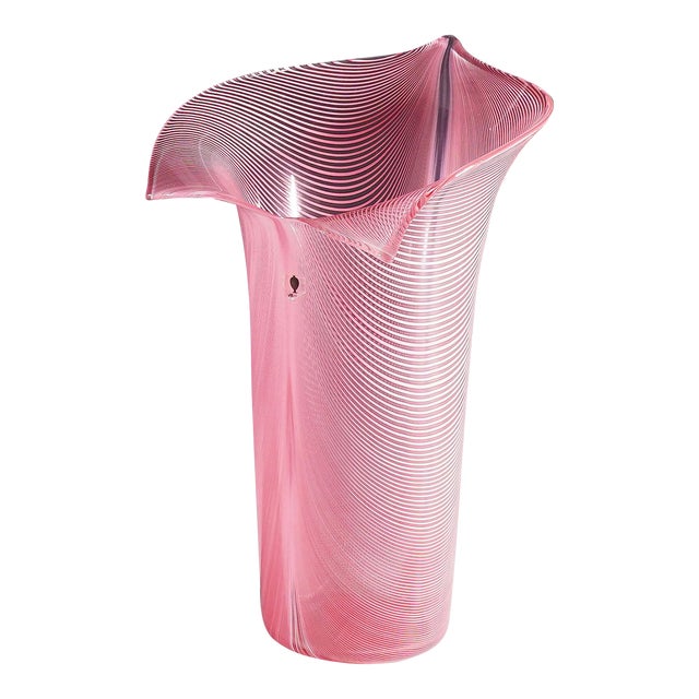 Tyra Lundgren Vase 'Calla' for Venini For Sale