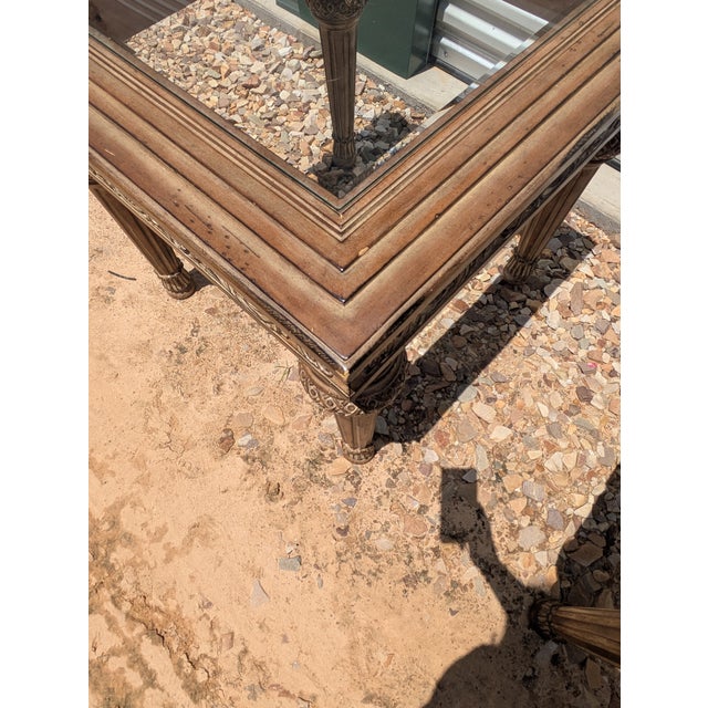 Brown Thomasville End/Side Tables - Set of Two For Sale - Image 8 of 14