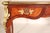 Antique Louis XV Style King Wood and Tulip Wood Bronze Mounted Leather Top Desk For Sale - Image 9 of 12