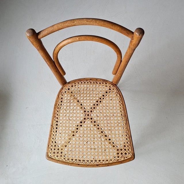 No. 114 Chairs from Thonet, 1900s, Set of 2 For Sale - Image 11 of 17