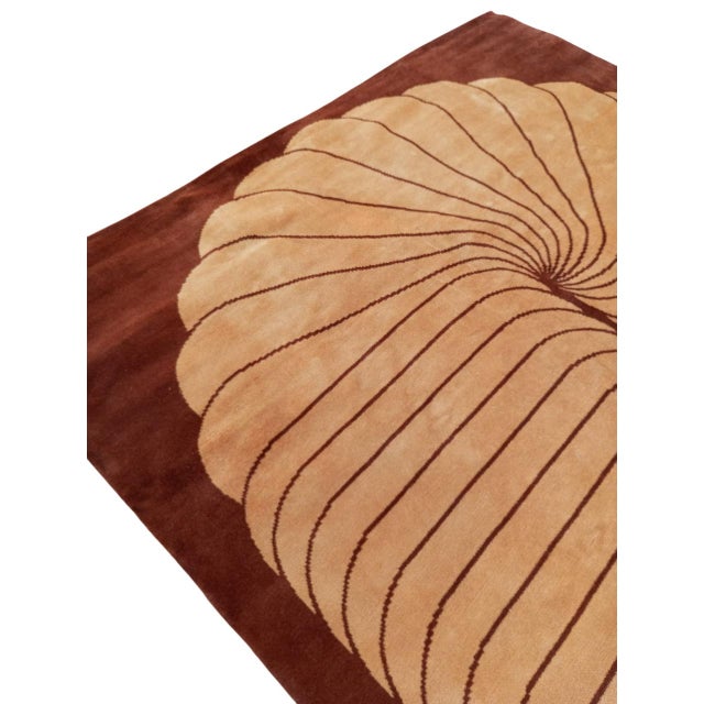 Op-Art Style Rug, Belgium, 1970s For Sale - Image 9 of 12