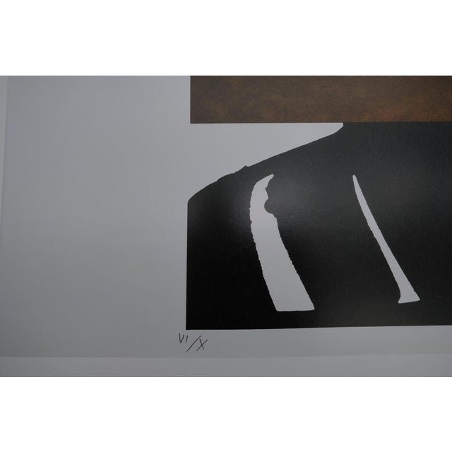 Pierre Soulages, Lithograph No. 43, Lithograph For Sale - Image 6 of 8