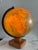 George F. Cram 1941 George F Cram Terrestrial Glass Illuminated Globe For Sale - Image 4 of 11