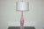 Mid-Century Modern Vintage Murano Glass Lamps Pink For Sale - Image 3 of 11