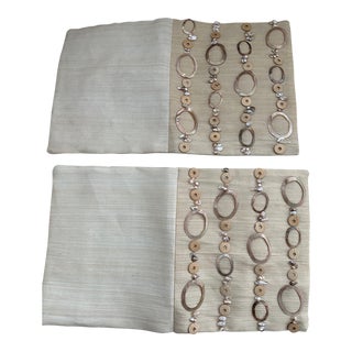 Palecek Decorative Pillow Covers- Set of 2 For Sale