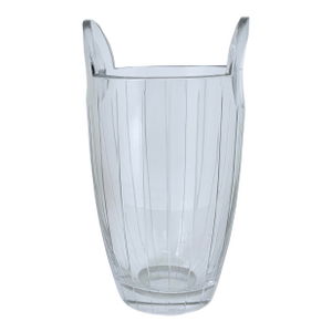 Mid-20th Century Minimalistic Cut Crystal Champagne, Wine Cooler or Ice Bucket by Design Guild