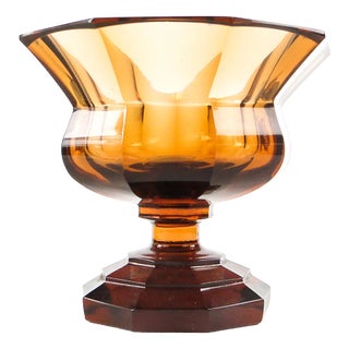 Art Nouveau Bowl from Moser, 1890s For Sale