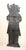 Huge Antique Hand Painted 17th Century Copper Wrought Iron Religious Sign Statue For Sale - Image 11 of 18